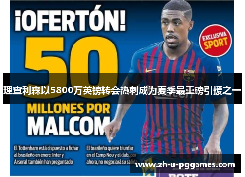 理查利森以5800万英镑转会热刺成为夏季最重磅引援之一 理查利森以5800万英镑转会热刺成为夏季最重磅引援之一